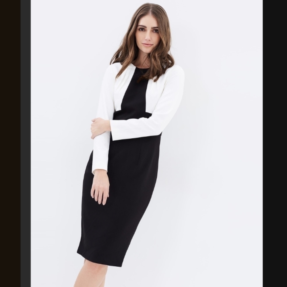 PINK Ruby | Atomic Long Sleeve Dress